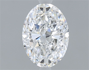 Picture of Natural Diamond 0.80 Carats, Oval with  Cut, D Color, SI2 Clarity and Certified by GIA