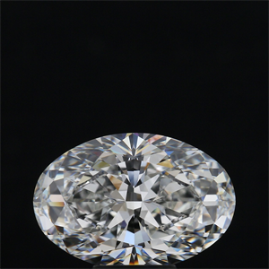 Picture of Natural Diamond 4.02 Carats, Oval with  Cut, G Color, IF Clarity and Certified by GIA