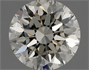 Diamante Natural 0.51 quilates, Redondo , Color J, claridad IF y certificado IGI