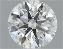 Diamante Natural 0.70 quilates, Redondo , Color E, claridad VS2 y certificado GIA