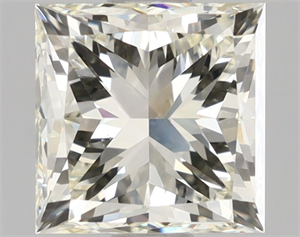 Picture of Natural Diamond 2.04 Carats, Princess with  Cut, K Color, VS1 Clarity and Certified by IGI