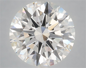 Picture of Lab Grown Diamond 6.05 Carats, Round with Excellent Cut, F Color, VVS2 Clarity and Certified by IGI