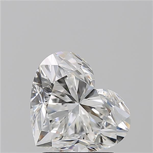 Foto Diamante Natural 2.21 quilates, Corazón , Color F, claridad VVS1 y certificado GIA de