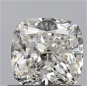 Diamante Natural 0.90 quilates, Del cojín , Color H, claridad IF y certificado GIA