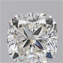 Diamante Natural 1.50 quilates, Del cojín , Color J, claridad VVS1 y certificado GIA
