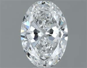 Picture of Natural Diamond 0.53 Carats, Oval with  Cut, F Color, VVS1 Clarity and Certified by GIA