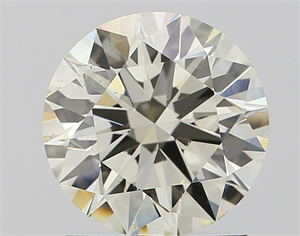 Picture of Natural Diamond 1.30 Carats, Round with Excellent Cut, J Color, VS2 Clarity and Certified by IGI