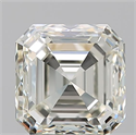Natural Diamond 1.50 Carats, Asscher with  Cut, I Color, VVS1 Clarity and Certified by IGI