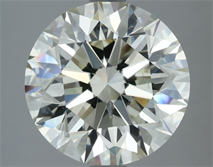Picture of Natural Diamond 4.23 Carats, Round with Excellent Cut, M Color, SI1 Clarity and Certified by GIA