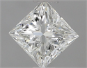 Natural Diamond 0.70 Carats, Princess with  Cut, I Color, VS2 Clarity and Certified by GIA