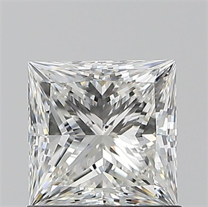 Picture of Natural Diamond 1.00 Carats, Princess with  Cut, G Color, SI1 Clarity and Certified by GIA