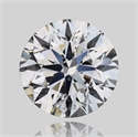 Natural Diamond 0.50 Carats, Round with Excellent Cut, D Color, SI2 Clarity and Certified by GIA
