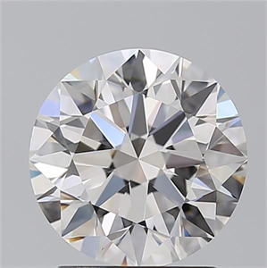 Foto Diamante Natural 2.01 quilates, Redondo , Color H, claridad VS1 y certificado GIA de
