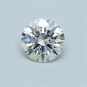 Picture of Natural Diamond 0.60 Carats, Round with Excellent Cut, F Color, SI1 Clarity and Certified by GIA