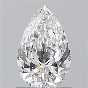 Picture of Natural Diamond 0.90 Carats, Pear with  Cut, D Color, VS1 Clarity and Certified by GIA