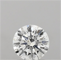 Lab Grown Diamond 1.03 Carats, Round with Ideal Cut, D Color, VS1 Clarity and Certified by IGI