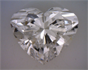 Natural Diamond 1.70 Carats, Heart with  Cut, D Color, VS2 Clarity and Certified by GIA