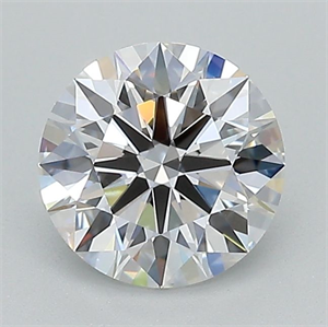 Picture of Lab Grown Diamond 1.21 Carats, Round with Ideal Cut, D Color, VS1 Clarity and Certified by IGI