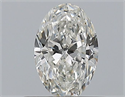 Diamante Natural 0.50 quilates, Ovalado , Color H, claridad VS1 y certificado GIA