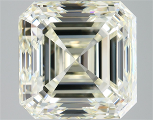 Foto Diamante Natural 5.02 quilates, Esmeralda , Color K, claridad VS1 y certificado HRD de