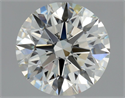 Diamante Natural 1.66 quilates, Redondo , Color J, claridad VVS2 y certificado GIA