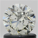 Natural Diamond 0.81 Carats, Round with Excellent Cut, M Color, VVS1 Clarity and Certified by GIA
