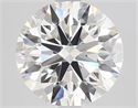 Natural Diamond 2.31 Carats, Round with Excellent Cut, E Color, IF Clarity and Certified by GIA