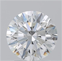 Diamante Natural 2.01 quilates, Redondo , Color H, claridad IF y certificado GIA