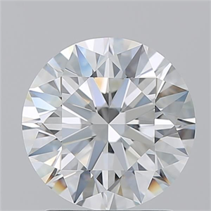 Foto Diamante Natural 2.01 quilates, Redondo , Color H, claridad IF y certificado GIA de