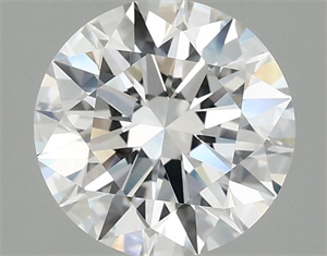 Picture of Lab Grown Diamond 2.00 Carats, Round with Ideal Cut, D Color, VVS2 Clarity and Certified by IGI