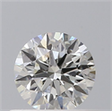 Natural Diamond 0.43 Carats, Round with Excellent Cut, I Color, SI2 Clarity and Certified by GIA