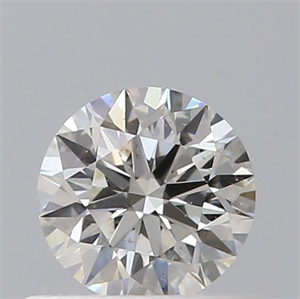 Picture of Natural Diamond 0.43 Carats, Round with Excellent Cut, I Color, SI2 Clarity and Certified by GIA