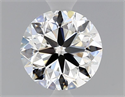Diamante Natural 0.80 quilates, Redondo , Color F, claridad VVS1 y certificado IGI