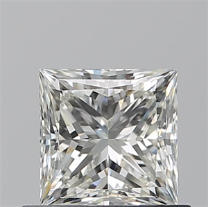 Picture of Natural Diamond 0.70 Carats, Princess with  Cut, I Color, VVS2 Clarity and Certified by GIA