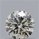 Diamante Natural 0.40 quilates, Redondo , Color J, claridad VS2 y certificado IGI