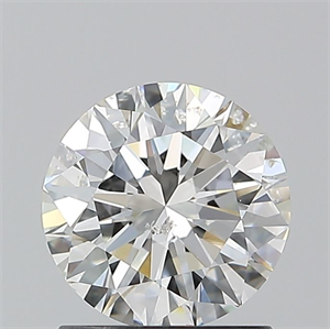 Picture of Natural Diamond 1.20 Carats, Round with Excellent Cut, H Color, SI2 Clarity and Certified by GIA