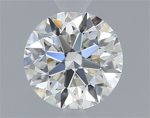 Foto Diamante Natural 0.60 quilates, Redondo , Color H, claridad VS2 y certificado GIA de