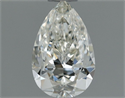 Natural Diamond 0.50 Carats, Pear with  Cut, I Color, VVS1 Clarity and Certified by IGI