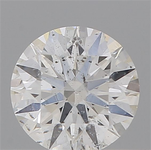 Picture of Natural Diamond 0.44 Carats, Round with Excellent Cut, E Color, SI2 Clarity and Certified by IGI