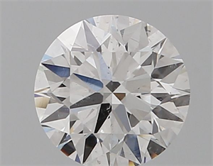 Foto Diamante Natural 0.51 quilates, Redondo , Color E, claridad SI2 y certificado GIA de