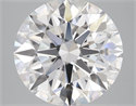 Lab Grown Diamond 4.01 Carats, Round with Excellent Cut, D Color, VS1 Clarity and Certified by GIA
