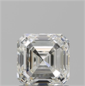 Diamante Natural 1.21 quilates, Asscher , Color I, claridad IF y certificado GIA