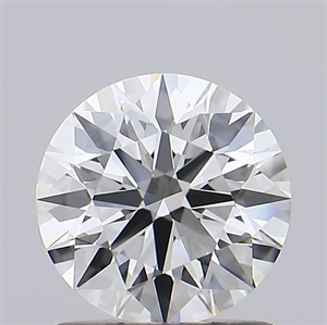 Picture of Lab Grown Diamond 1.08 Carats, Round with Ideal Cut, D Color, VVS1 Clarity and Certified by IGI