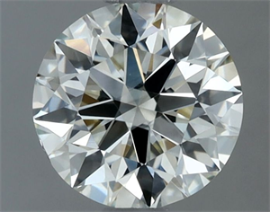 Foto Diamante Natural 0.90 quilates, Redondo , Color J, claridad VS1 y certificado IGI de