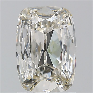 Foto Diamante Natural 1.30 quilates, Del cojín , Color J, claridad SI1 y certificado GIA de