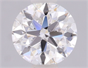 Del inventario de diamantes de laboratorio, 0.73 quilates, Redondo , Color D, claridad VS2 y certificado IGI