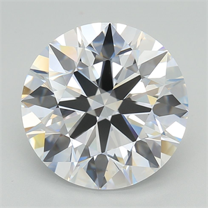 Picture of Lab Grown Diamond 7.33 Carats, Round with Excellent Cut, D Color, VVS1 Clarity and Certified by GIA