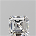 Diamante Natural 0.90 quilates, Asscher , Color F, claridad VS2 y certificado GIA