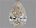 Diamante Natural 1.50 quilates, De pera , Color K, claridad VVS1 y certificado HRD