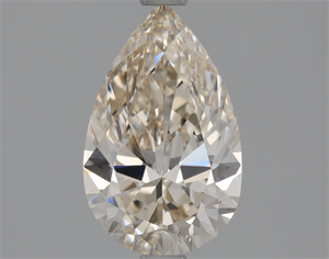 Foto Diamante Natural 1.50 quilates, De pera , Color K, claridad VVS1 y certificado HRD de